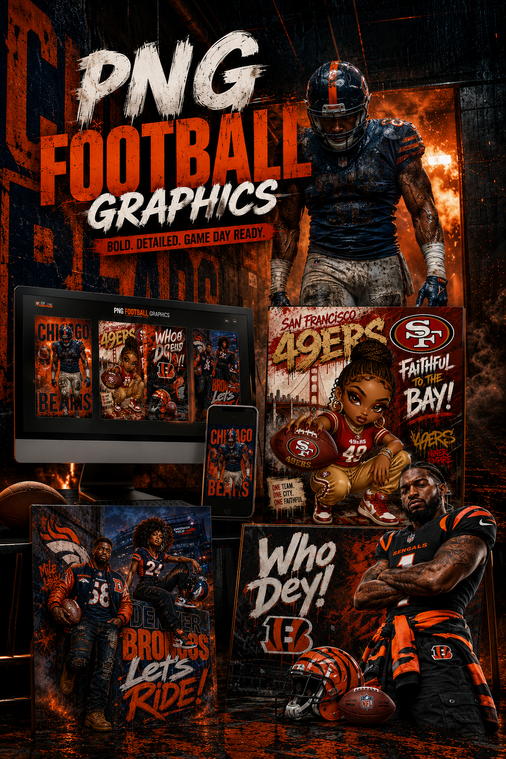 π Ultimate Football PNG Graphics