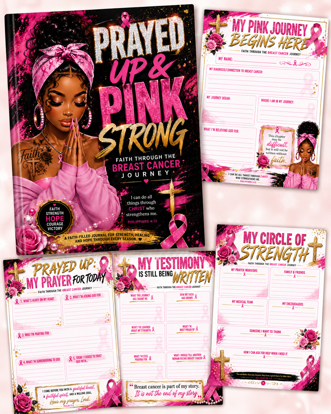 Prayed Up & Pink Strong – Faith Through the Breast Cancer Journey
