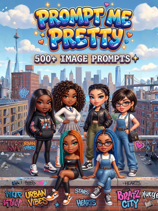 Prompt Me Pretty: 500+ Image Prompts