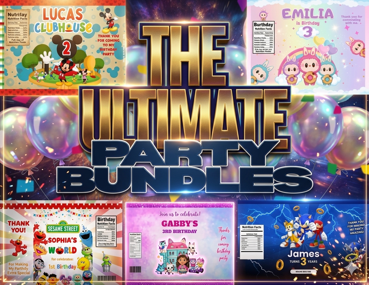 The Ultimate Party Bundles 🎉✨