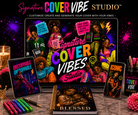 ✨ Signature Cover Vibe Studio™ — Create Covers That Actually Hit