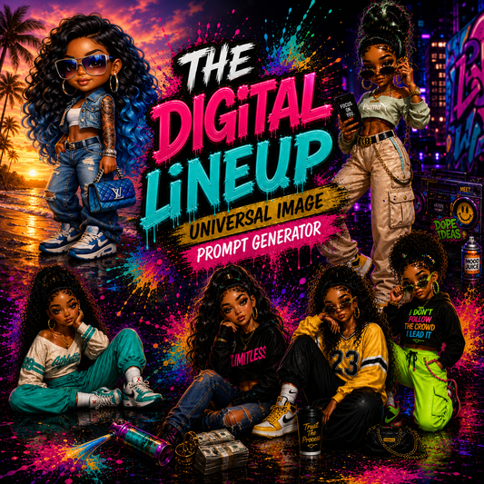 The Digital Lineup Universal Image Prompt Generator