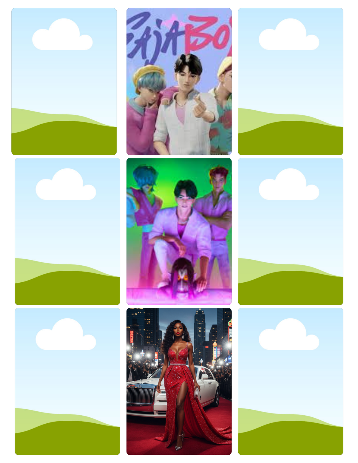 Playing Card Canva Templates – Drag-and-Drop Front & Back Designs