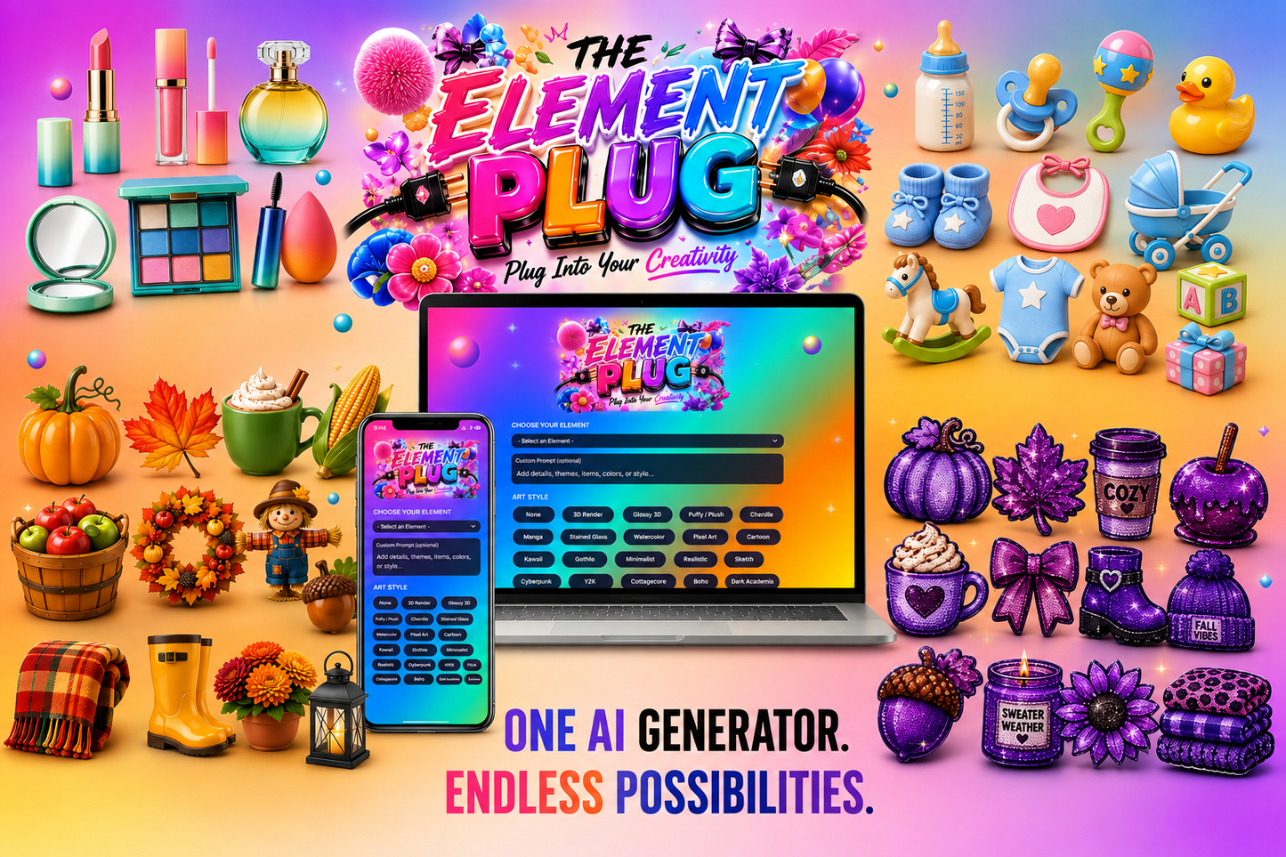 The Element Plug™ | AI Element Prompt Generator